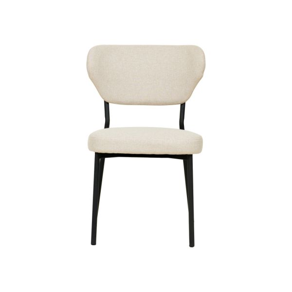 Duko Stapelstuhl mit Bezug - Beige