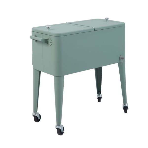 Icy Kühlbox auf Rädern - Grün