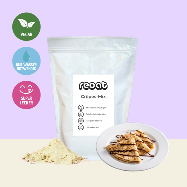 reoat Crêpesteig Fertigmischung vegan - 10kg
