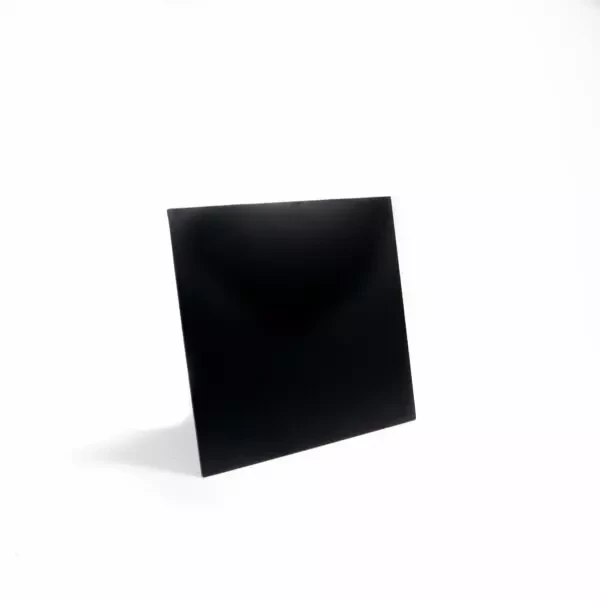 Tischplatte HPL schwarz 70x70cm