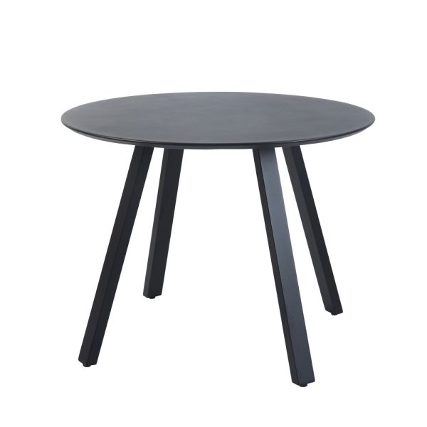 Halo Gartentisch Rund - Schwarz