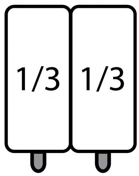 Nudelkorbset 2 x GN1/3