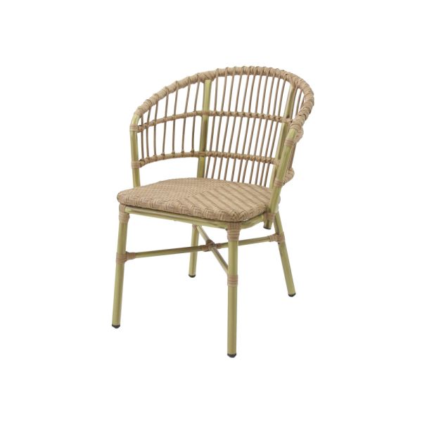 Cornet Bistrostuhl Ratten - Bambus-Natur