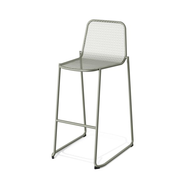 Mase Barhocker Metall Stapelbar - Grün