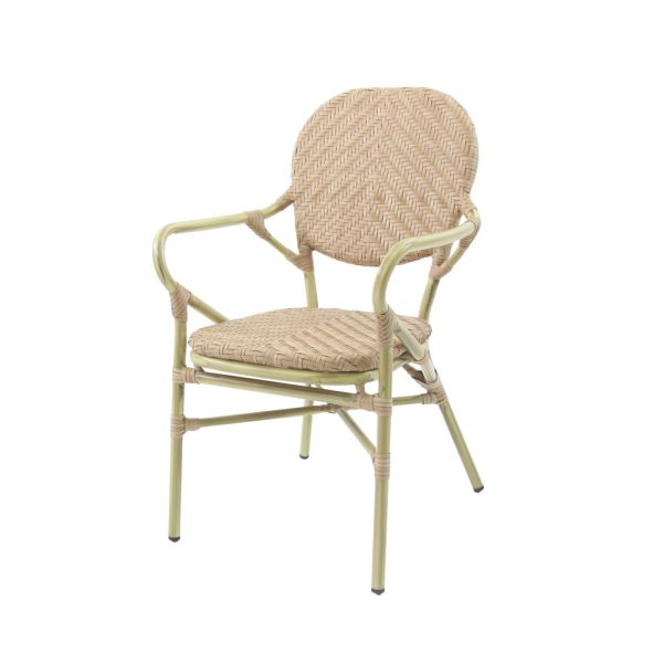 Tango Bistrostuhl Rattan - Bambus-Natur 