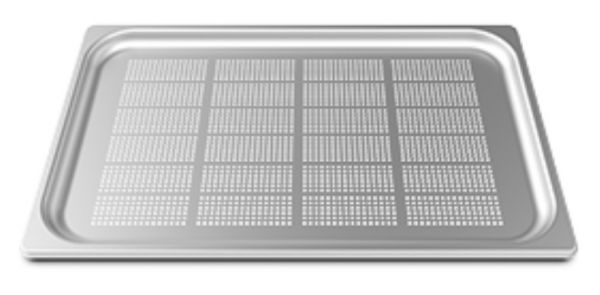Edelstahl Backblech GN 1/1 gelocht
