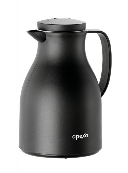 Thermoskanne 1L schwarz