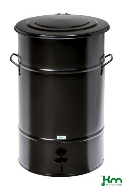 Kongamek Abfallbehälter 70 Liter schwarz