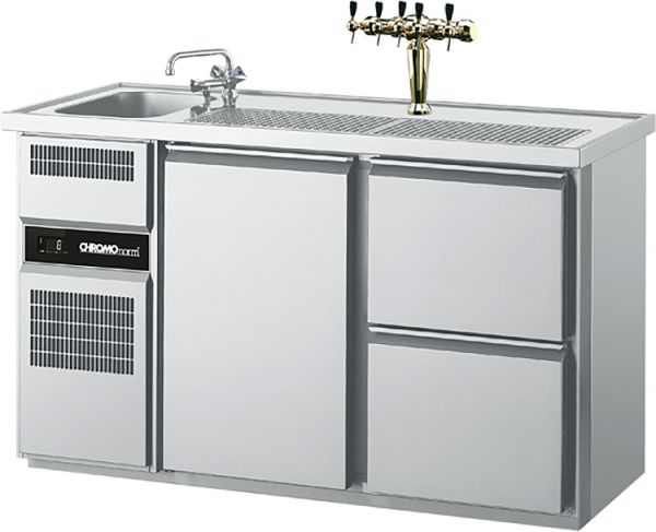 Chromonorm Biertheke 1T / 2S - 1 Becken