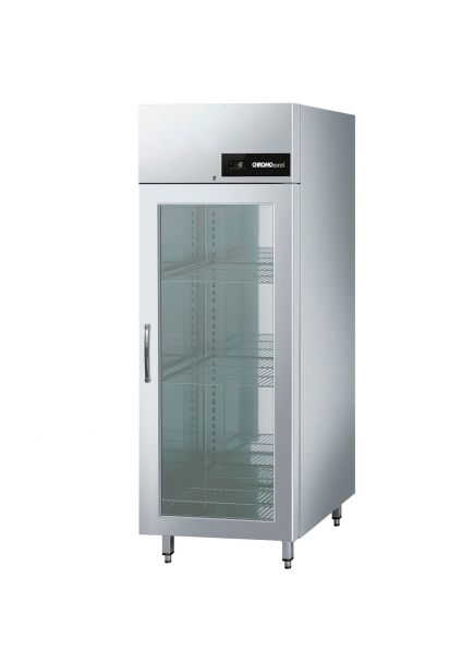 CHROMOnorm NOVA Tiefkühlschrank BR 690 GN 2/1, Glastür