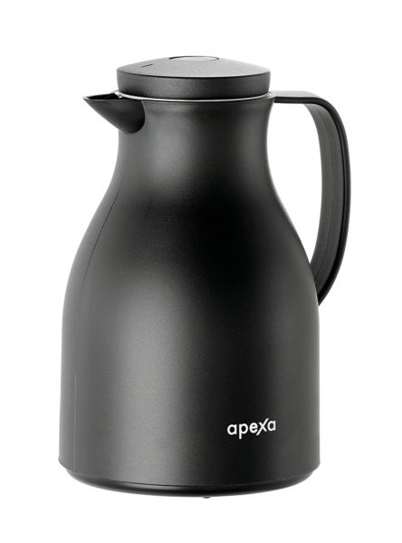 Thermoskanne 1L schwarz