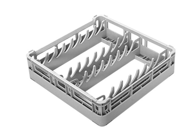 ecomax Tellerkorb für 15 Teller von 180 mm bis 320 mm Durchmesser