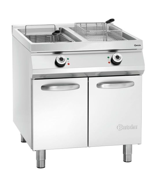 Elektro-Standfritteuse, 2 Becken