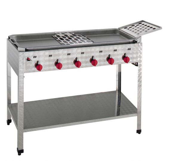 Neumärker Gasgrill S - 6 Flammen Reibekuchen