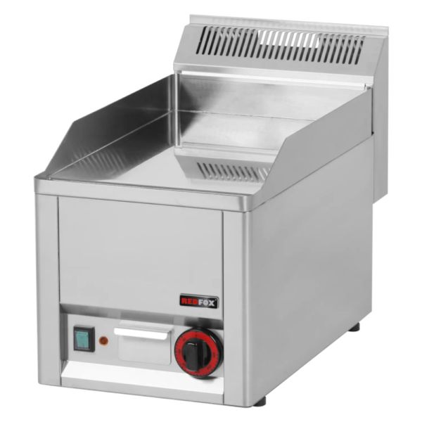 Elektro-Grillplatte 1 Heizzone Grillfläche glatt hartverchromt Auftischgerät