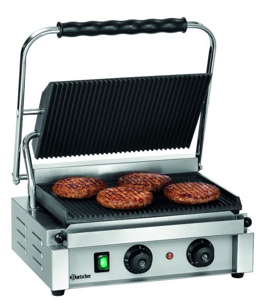 Bartscher Kontaktgrill Panini-T 1R - geriffelt