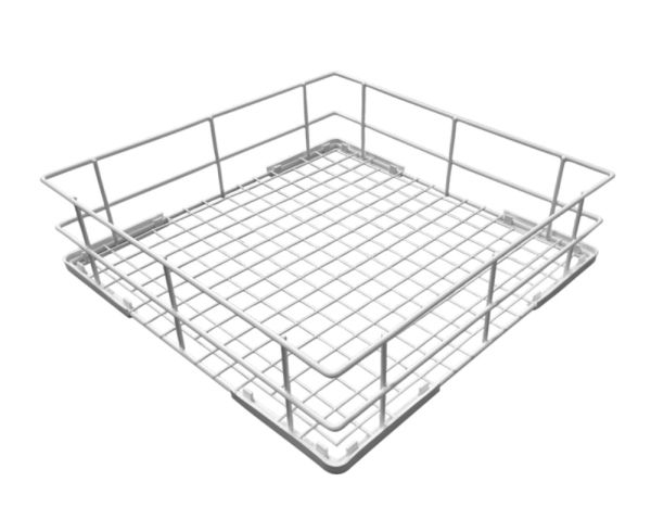 ecomax Gläser-Flachkorb für standfeste Gläser, Tassen etc