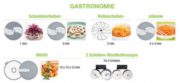 Gastronomie Scheibenset