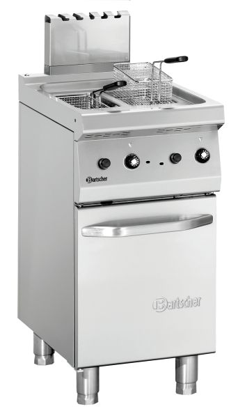 Fritteuse Gas, 700, B400, 2x7L