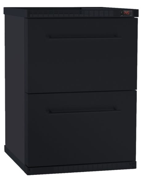 Nordcap Tiefkühlschrank Oberstdorf 2 TK-2Z Black