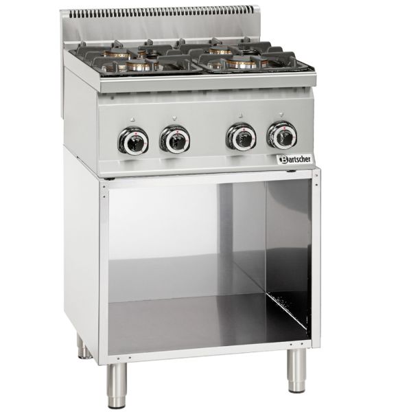 Bartscher Gasherd 600 4FL - 4 Flammen Set