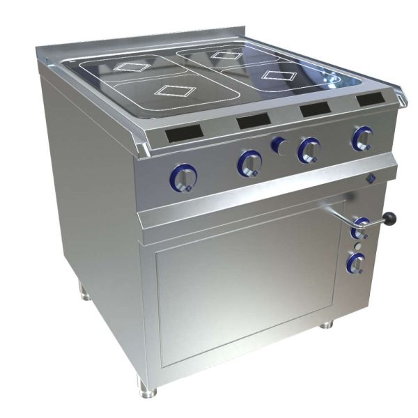 MKN Elektroherd Induktion P mit EBO 2/1 - Optima 850 neue Serie