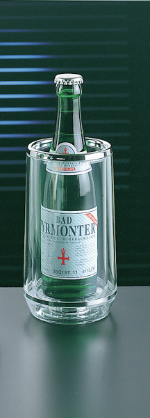 Flaschenkühler mit Chromrand