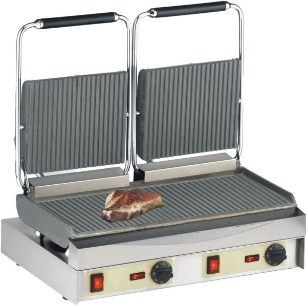 Neumärker Kontaktgrill Kamtschatka eco - geriffelt / geriffelt
