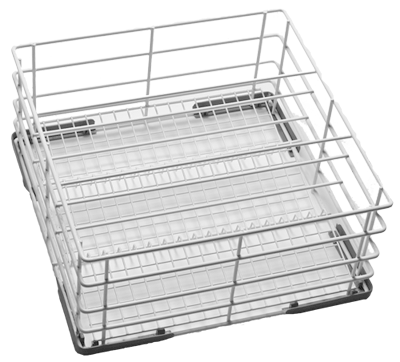 ecomax Gläserkorb mit 3 Stellreihen