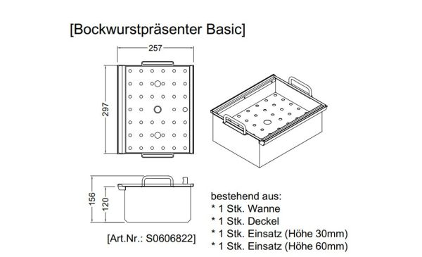 Bockwurstpräsenter Basic