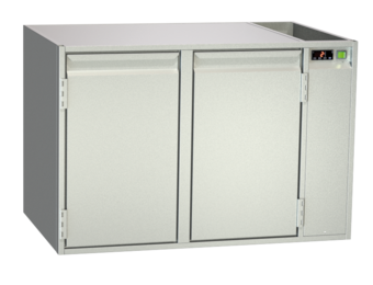 Kühltisch KTZ 2-76-6Z+Auftischkühlwanne 2 Etagen