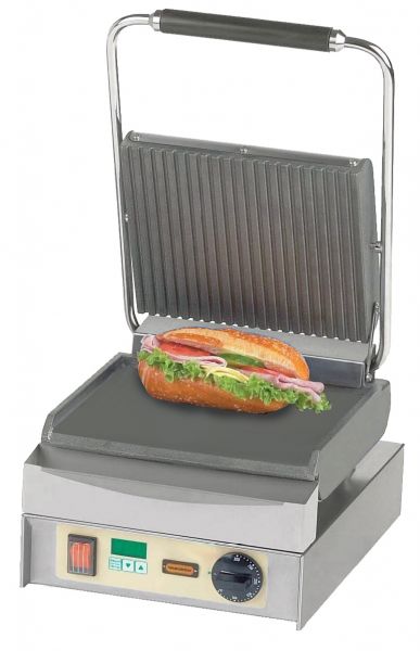 Neumärker Kontaktgrill Panini Master - geriffelt / glatt