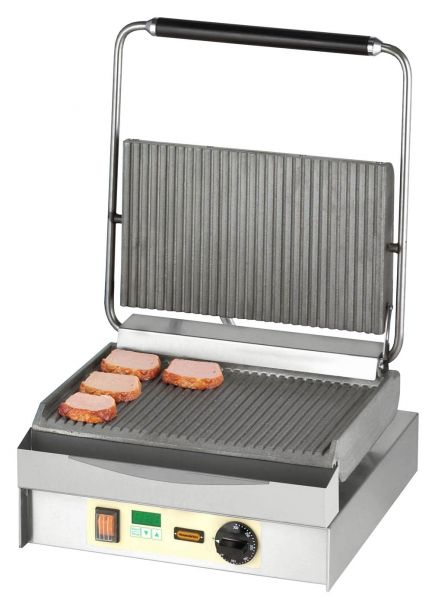 Neumärker Kontaktgrill Chopper - geriffelt / geriffelt