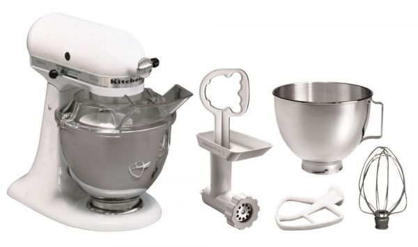 KitchenAid Küchenmaschine 5KSM45EWH Master Paket